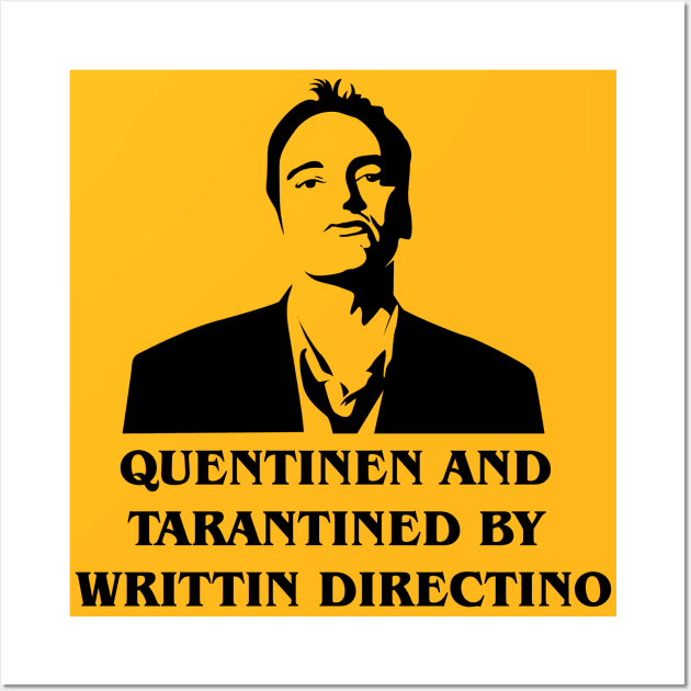 QUENTIN DIRECTINO - Black Wall Art by nathanmad77